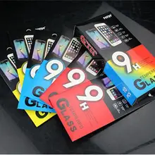 Для iphone 6S 6S плюс Samsung Galaxy S7 S6 закаленное стекло Экран Protetor анти-отпечатков пальцев для iPhone 5 note5 g5 с Вышивка Крестом Пакет