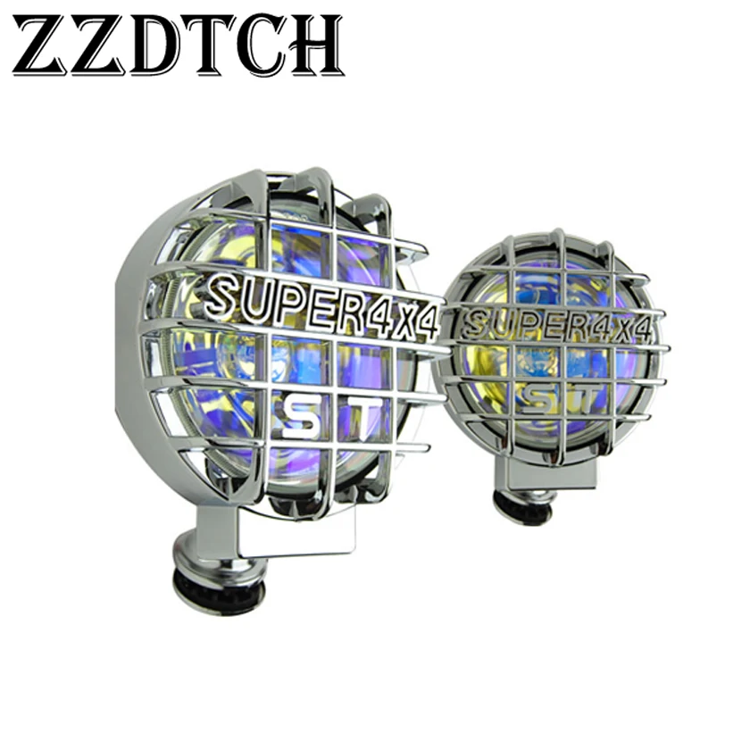 ZZDTCH 1 шт. 12 В 6 дюймов Круглая универсальная лампа для вождения, используемая для внедорожника