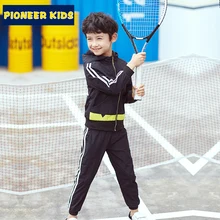 Pioneer Camp Kids Sport Suits Autumn&Spring Children’s Clothing Sets Baby Boys Spring Suit Set Teens Long Sleeve Outdoor Sets
