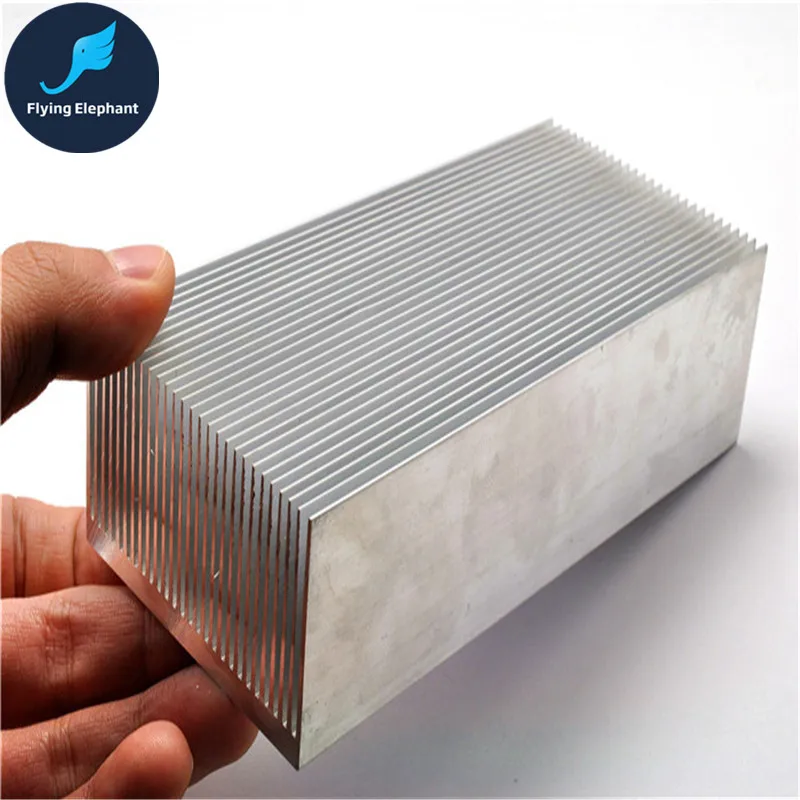 Electronic Radiator Aluminum Dense Teeth Heatsink Extruded