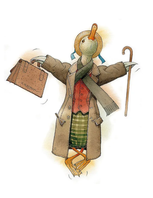 Kestutis-K-156-Mr Duck Painting