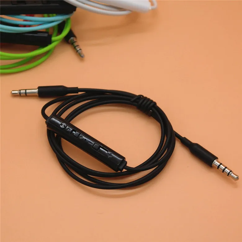 Original 2 Pcs Jack 3.5 mm Aux Audio Cord Car Amplifier Aux Cable for