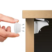 4 шт./12 шт. детская Магнитная детская Блокировка для безопасности шкафчик для детской защиты ящика для детской безопасности защелки