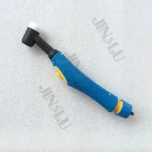 WP17 WP-17 с воздушным охлаждением аргоновая, дуговая, газосварка Сварочная горелка синий голова средства ухода за кожей 10 шт