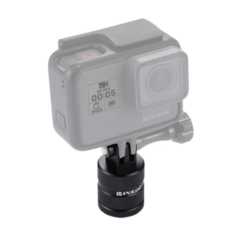 Aluminum 360 Degree Rotating Swivel Pivot Arm baseTripod Mount Adapter For GoPro Hero 6 5 4 3 Sjcam Sport Camera Accessories (6)