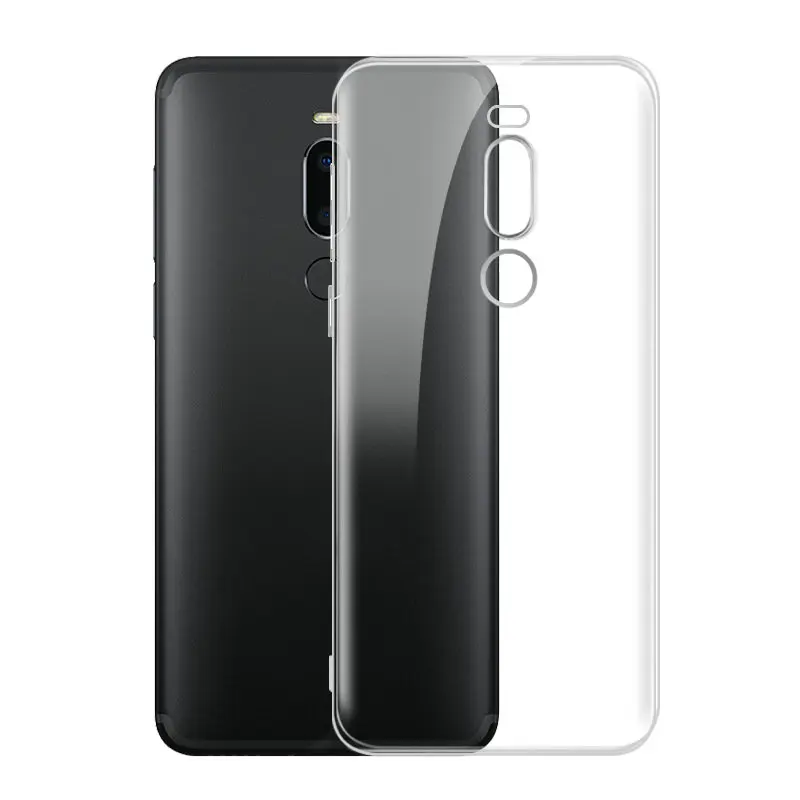 Прозрачный силиконовый чехол для Meizu M8 Lite M816H M813H натуральный мягкий телефона