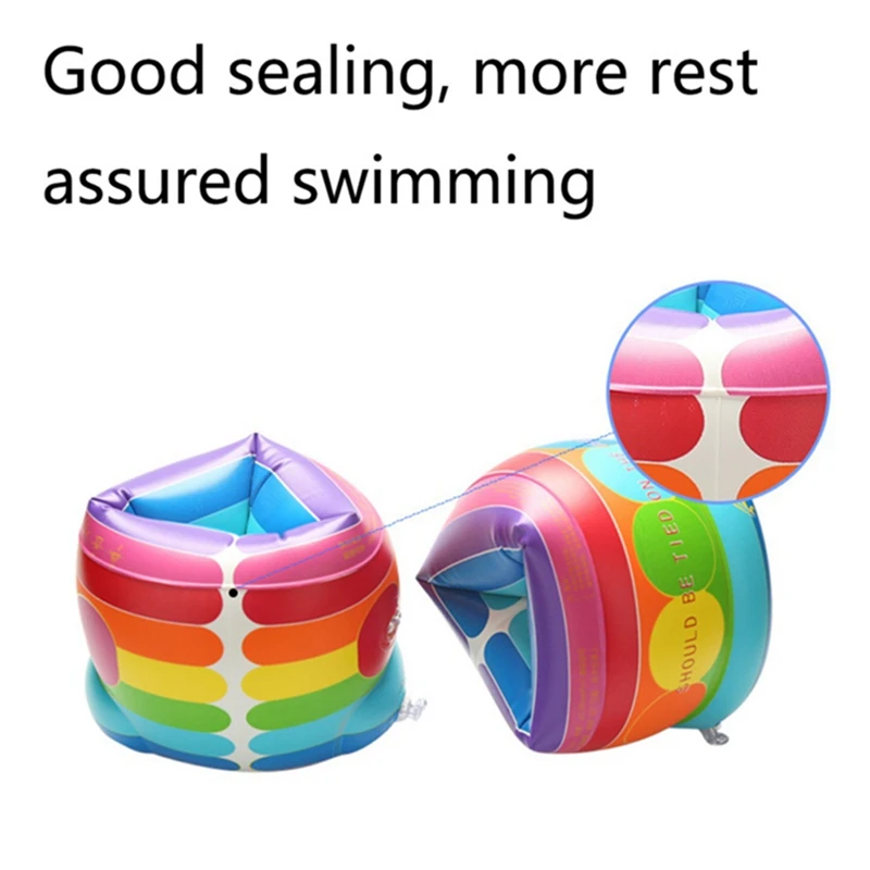 1 пара ПВХ Надувной круг нарукавники для плавания детские надувные рукава круг для плавания безопасность обучение надувной бассейн