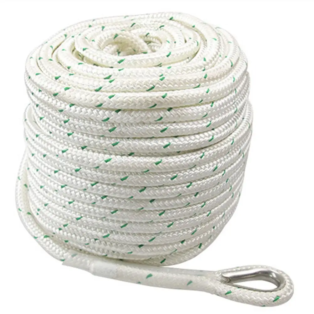 

15M 20M High-Strength Cable Boat Anchor Rope Mooring Rope Rescue Salvage Climbing Ropes Salvage Safety Wear Resistance Rope New