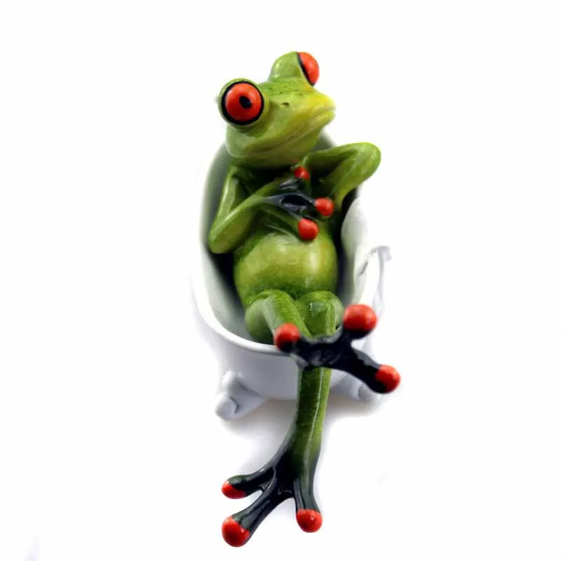 

Resin Frog Ornaments for Home Life, Desktop, Decorative Crafts, New and strange Crafts