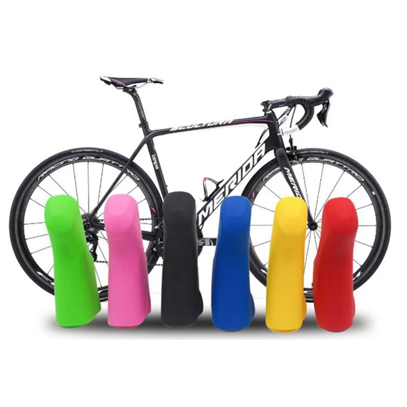 

Bicycle Hand Change Protective Sleeve For Shimano Road Bike 4700/5800/6800 6 Colors Silica Gel Sleeve Cover Durable PA0103