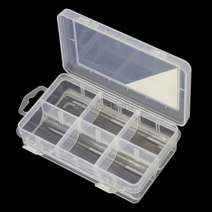 Полипропиленовая коробка для хранения Сетка категория коробка герметичный ящик домашний кейс офисный медицинский комплект чип коробка часть утолщаются ювелирные изделия ящик для инструментов