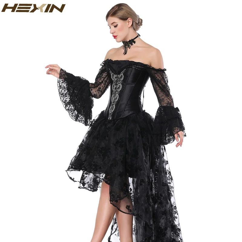 Women's Sexy Gothic Corset 05