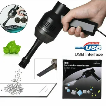 

Computer Mini USB Vacuum Keyboard Cleaner PC Laptop Brush Dust Cleaning Kit