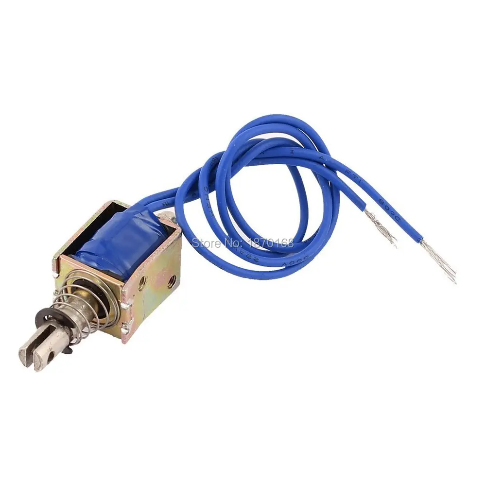 Jf 0520b 6V DC jenis tarik 10 мм ход 0 04 кг kekuatan bingkai basah katup | Отзывы и видеообзор