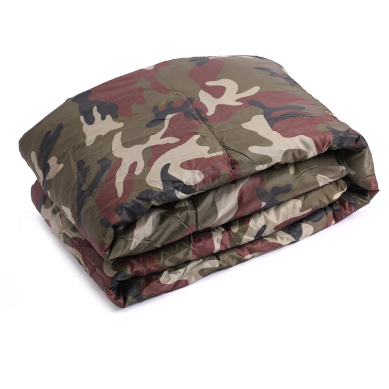  High Quality Cotton Camping Sleeping Bag 15~5degree Envelope Style Army or Military or Camouflage S