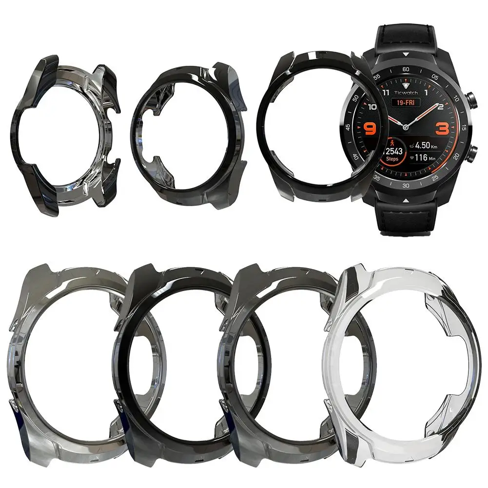 

Smart Watch Protective Case Rugged Cover All-Around Protector Cover Waterproof Dustproof Scratch-Proof For Ticwatch Pro