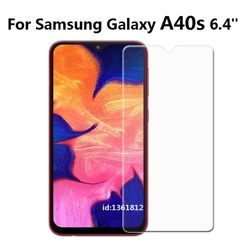 

A40s Tempered Glass For Samsung Galaxy A40s Screen Protector Mobile Telephone Glass Samsung Galaxy A 40s Smartphone Case 6.4inch