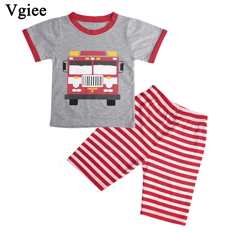 

Vgiee Kids Clothes Boys Boutique Kids Clothing 2019 Fashion Summer Cartoon Boys Clothes