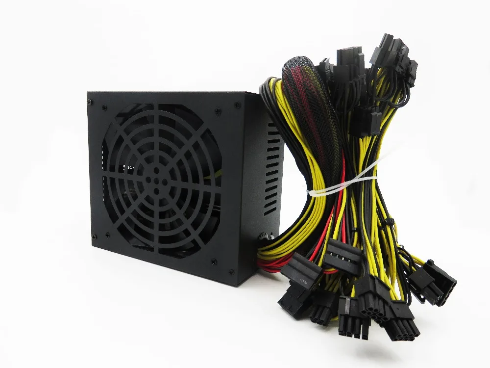 2017 new mining psu ethereum ATX computer power supply 1600W psupower
