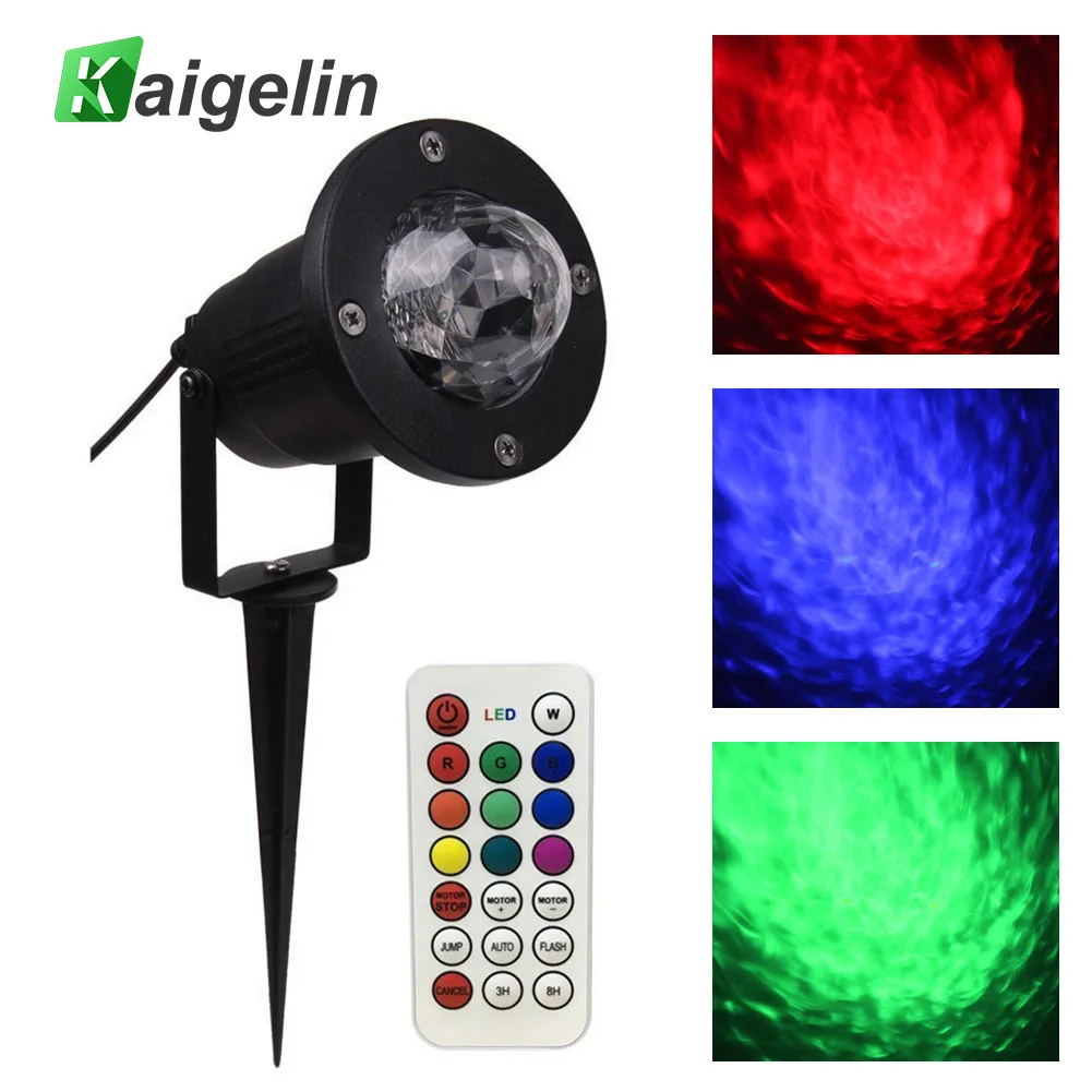 Ocean Wave Projector Laser Fairy Light Projection Remote Control