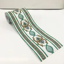Европейский Винтаж плинтус, для стен Стикеры diy украшения комнаты Спальня стены границ самоклеющиеся Ванная комната Кухня наклейки ZE074