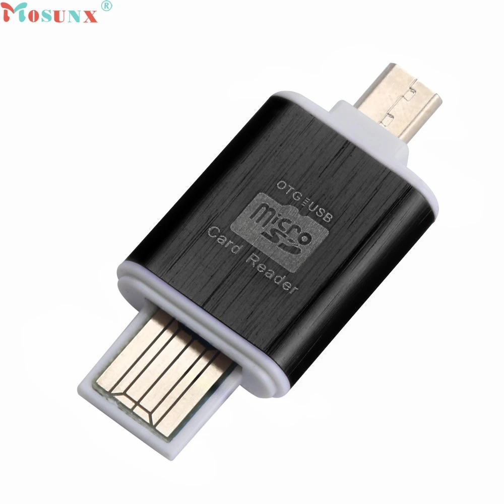 Mosunx Simplestone 2в1 Micro SD OTG флеш-диск USB 2,0 кард-ридер для смартфонов ПК планшет 0310