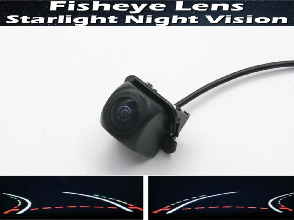 

1080P Fisheye Lens Trajectory Tracks Car Parking Rear view Camera for TOYOTA Camry 2009 2010 2011 Car Reverse Camera