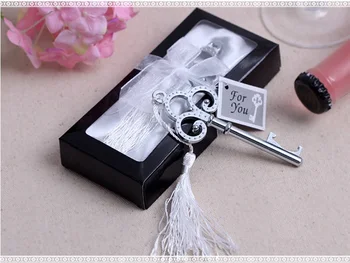 

200pcs bottle opener wedding Holiday Supplies Key to my Heart Bottle opener Wedding favors and gifts