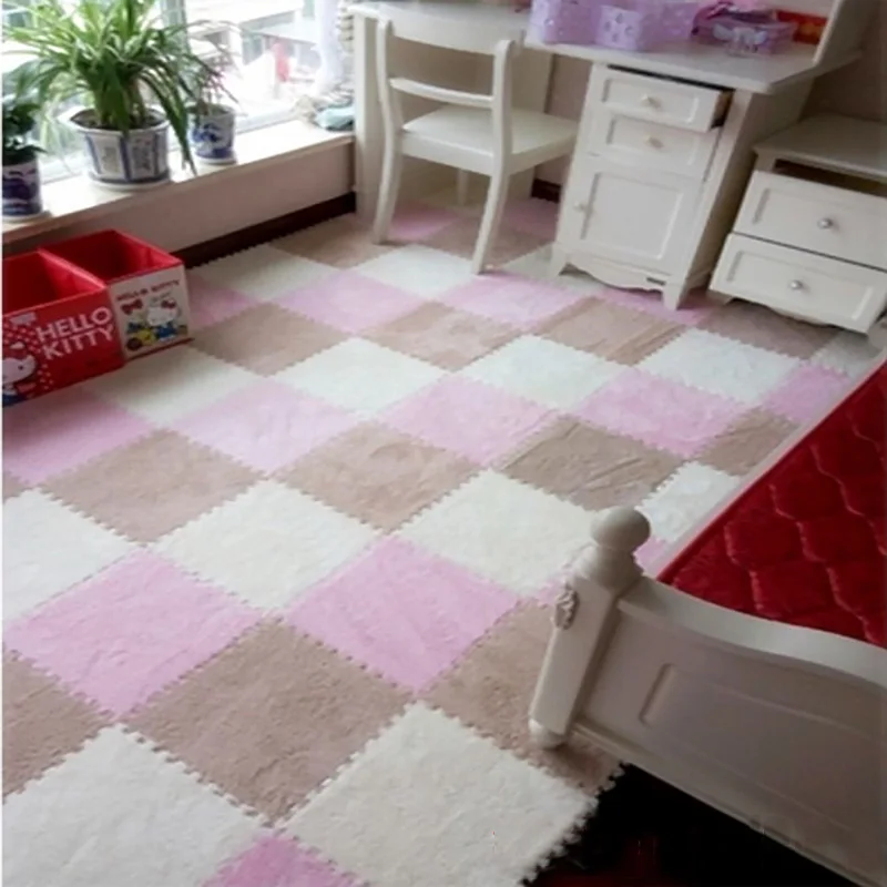 

5 Piece Set / 30 * 30 * 1cm Baby Climbing Mat Children's Game Carpet Thickened Eva Foam Puzzle Carpet Living Room / Bedroom Carp