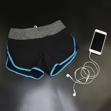 Летние спортивные шорты для бега женские шорты для йоги пуш-бедра Сексуальные Высокая талия тренажерный зал фитнес эластичные мини быстросохнущие беговые шорты