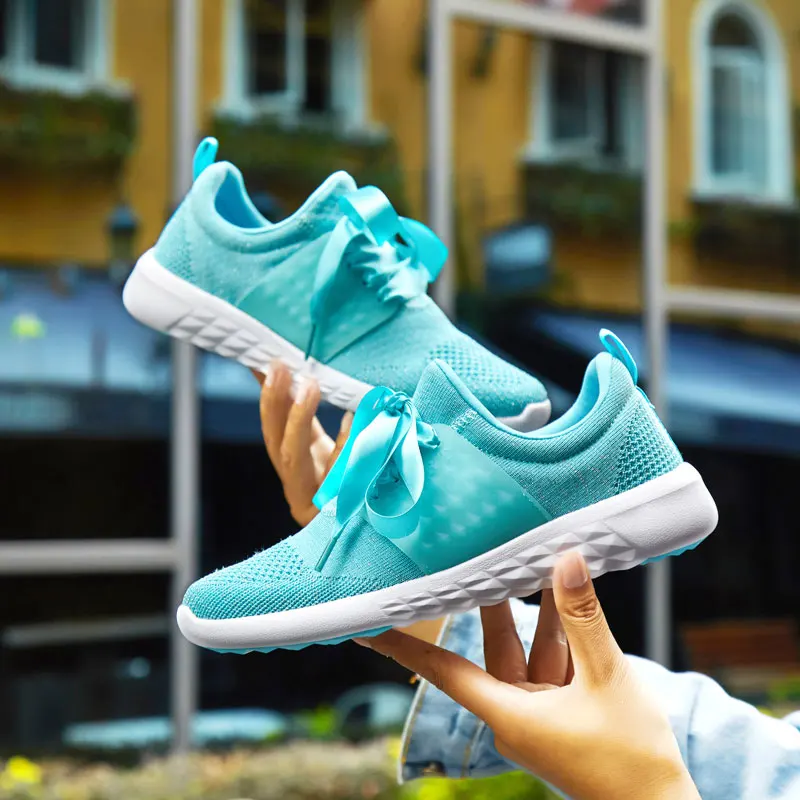 

MWY Women Sneakers Fashion Flat Casual Shoes Air Damping Woman Mesh Leisure Shoes Huaraching Shoes Zapatos Hombre Fitness Flats