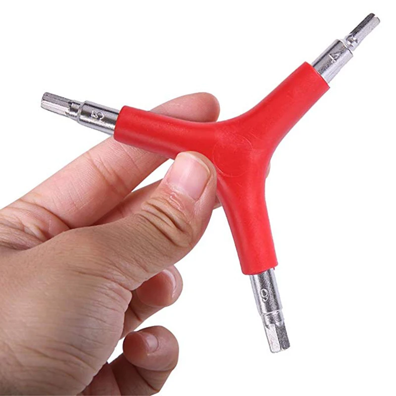 Шестигранный ключ 3 направления 4/5/6 мм для горных велосипедов|Инструменты