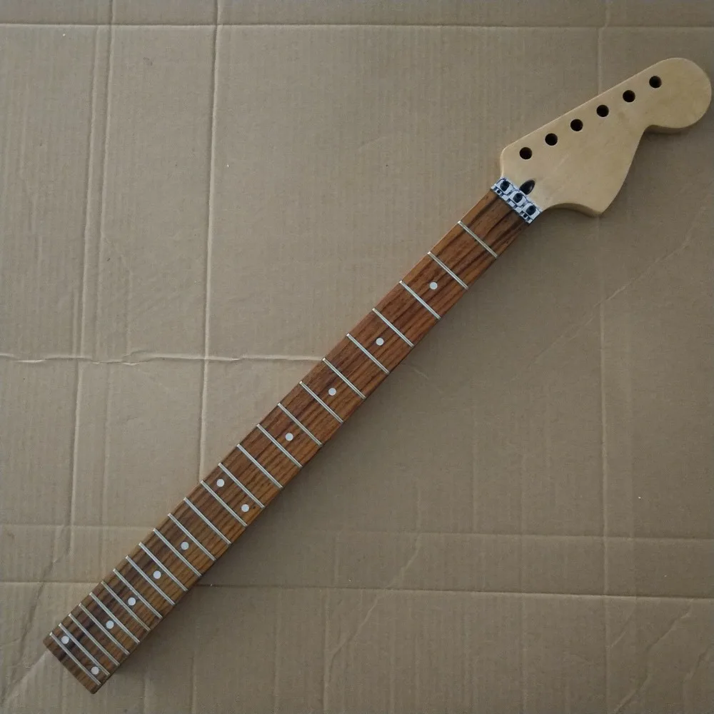 

New Guitar neck maple 24 fret rosewood Fretboard For Strat Style Floyd rose nut