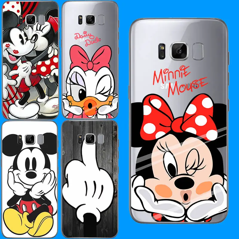 

Silicone TPU Phone Cases For Samsung Galaxy S8 S9 Transparent Soft Cartoon Animal Case For Samsung S8 Plus S9 Plus Back Cover