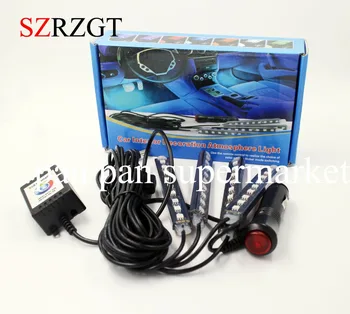 

Wireless Remote Music Voice Wi Fi Control Car Interior Light RGB Neon DC12V