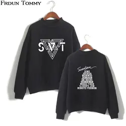 Frdun Tommy Seventeen свитер с высоким воротником Новая модная женская/мужская верхняя одежда пуловеры с длинным рукавом Kpop модная повседневная