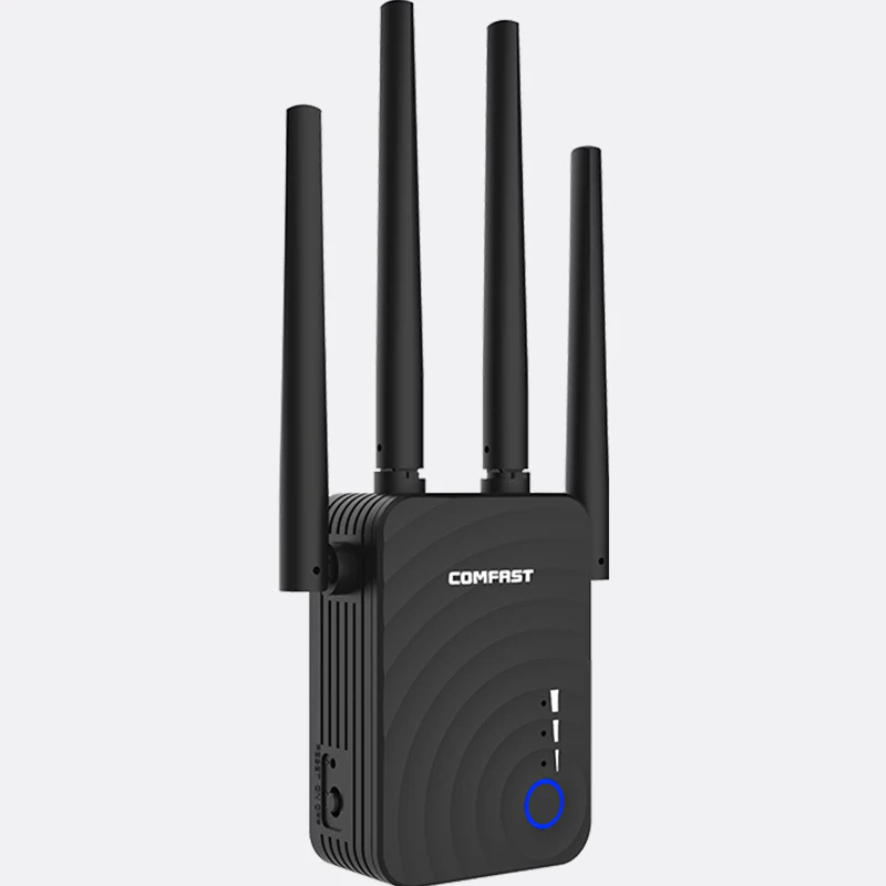 COMFAST CF-WR754AC 802.11ac 1200 Мбит/с беспроводной Wi-Fi роутер wifi ретранслятор 5 ГГц длинный Wifi расширитель диапазона усилитель 4* 2dbi антенна AP