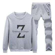 Осенний мужской костюм для здоровья мужской модный костюм из двух предметов Повседневный СВОБОДНЫЙ Модный костюм