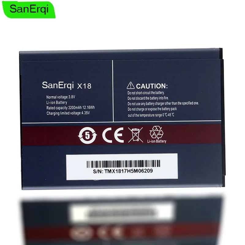 Батарея для Cubot X18 запасная батарея 3200mAh сотового телефона аккумуляторная AKKU |