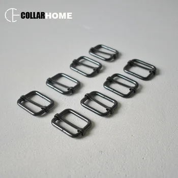 

100pcs Metal adjusters tri-glides for 1 inch (25mm) backpack bag DIY dog pet collar belt buckle accessories strong hardware