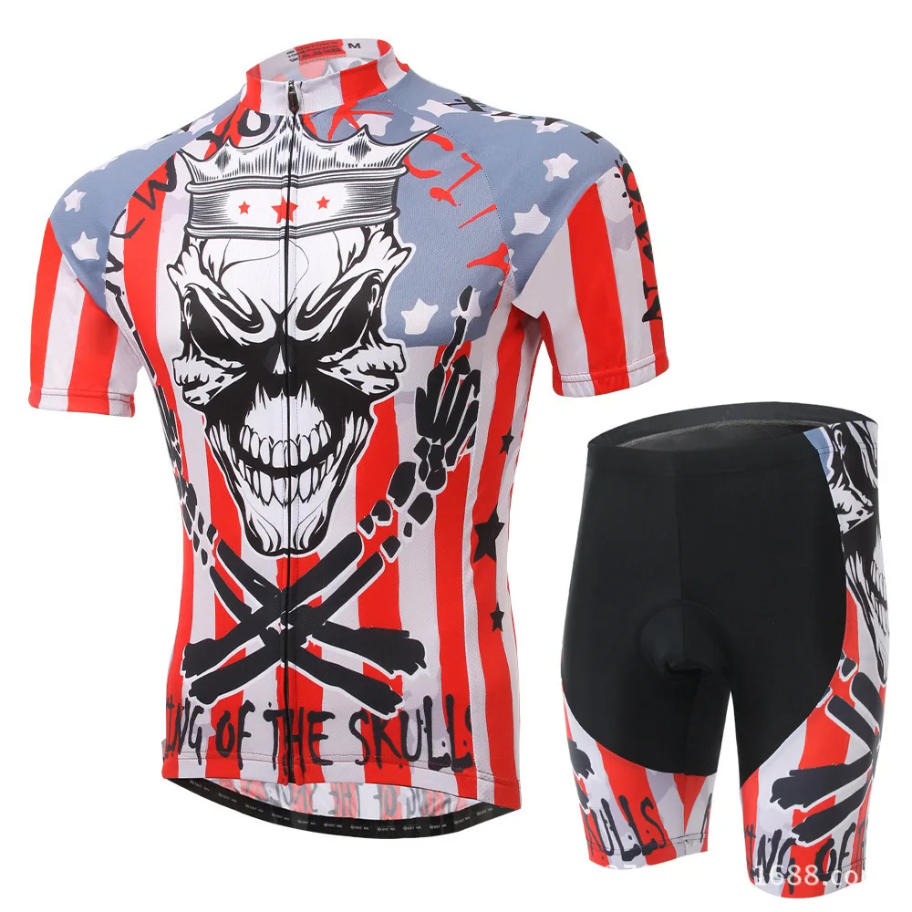

XINTOWN Men Shorts Cycling Jersey Summer Team Short Sleeves Cycling Set Bike Clothing Ropa Ciclismo Cycling Clothing Sports Suit