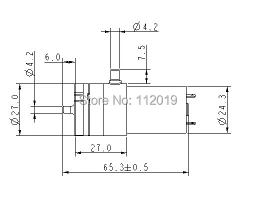 Автомобиль AC/DC 12 v/24 v вакуумный микро-Насос Медицинский оздоравливающий прибор электронный Приспособления пневматический насос