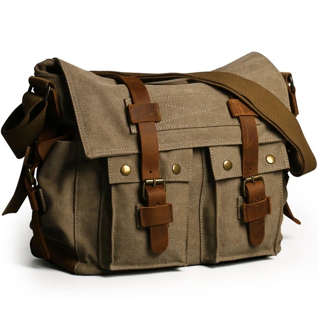 Share 165+ heritage waxed canvas messenger bag super hot 3tdesign.edu.vn
