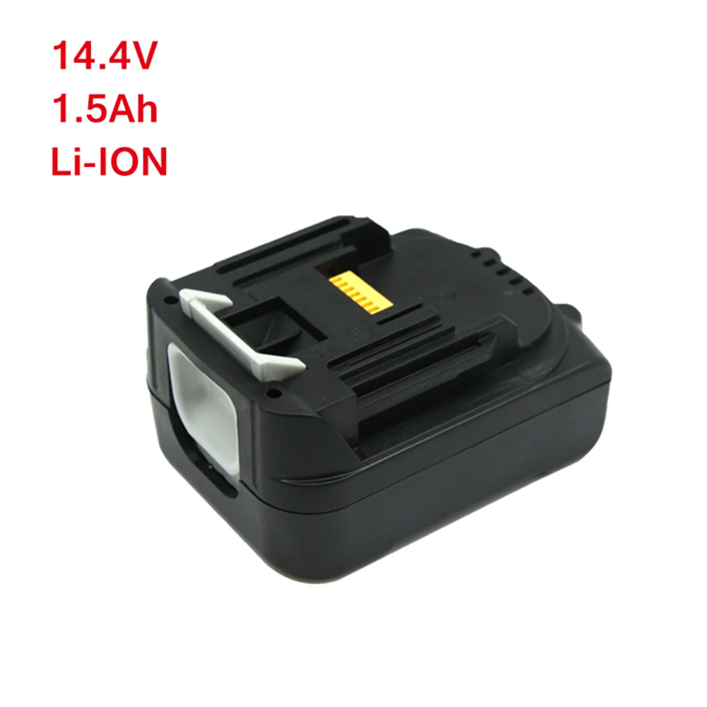 

Wilderness Rechargeable batteries for Makita 1500mAh 14.4v Power Tool Battery BL1415 BHP440RFE BDF440RFE BTW250RFE