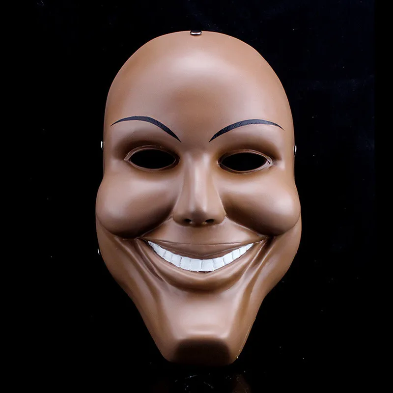 High-grade Resin The Purge Smiling Face Scary Clown Moive Mask Halloween Mascara Terror Cosplay Party Masquerade Dress Costume