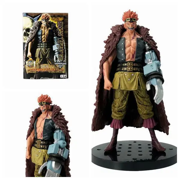 

18cm One piece Eustass Kid Action Figure PVC New Collection figures toys Collection for friend gift