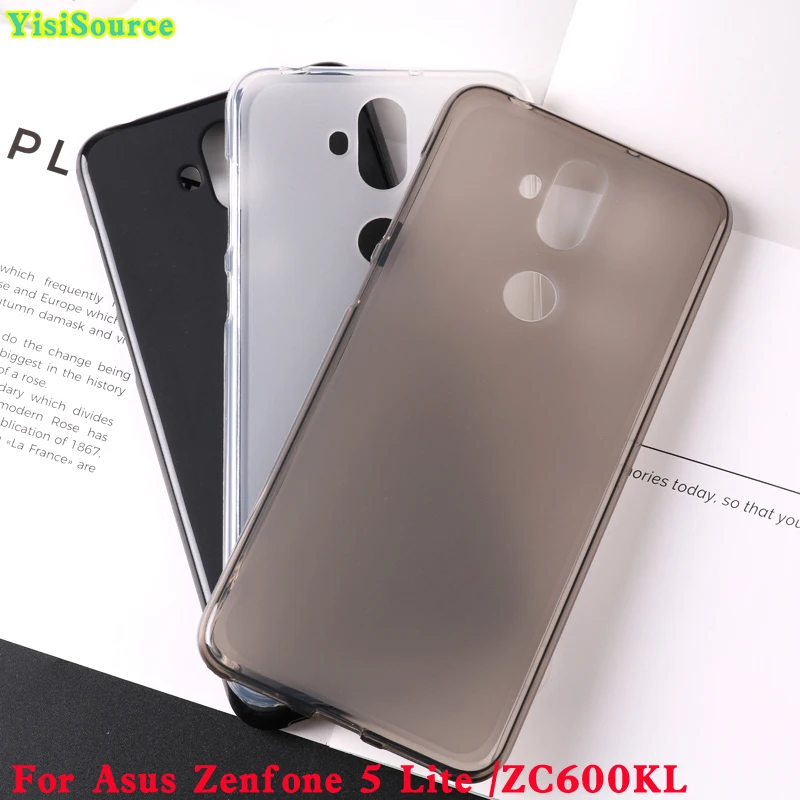 

Yisisource for Asus Zenfone 5 Lite ZC600KL Case Soft TPU Silicone Case Slim shockproof Phone Back Cover for Asus ZC600KL Shell
