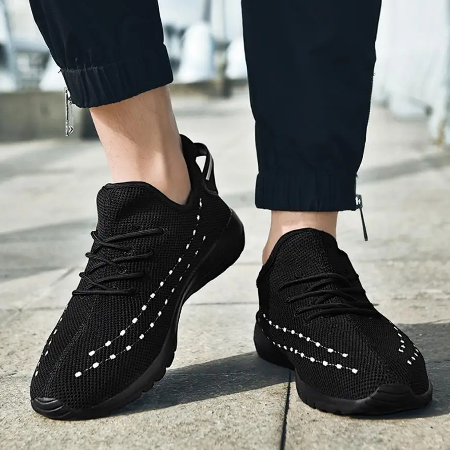 mens casual mesh shoes