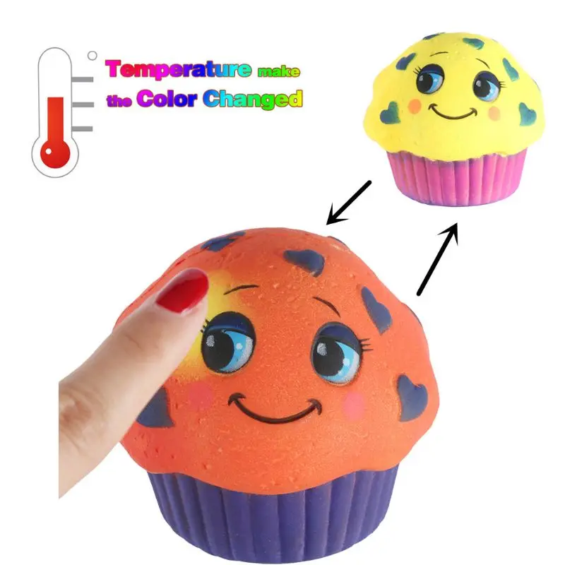 Новые Мягкие игрушки волшебный торт Squishy Jumbo Squishies игрушки изменение цвета медленный рост Снятие Стресса Squeeze Toy Magic