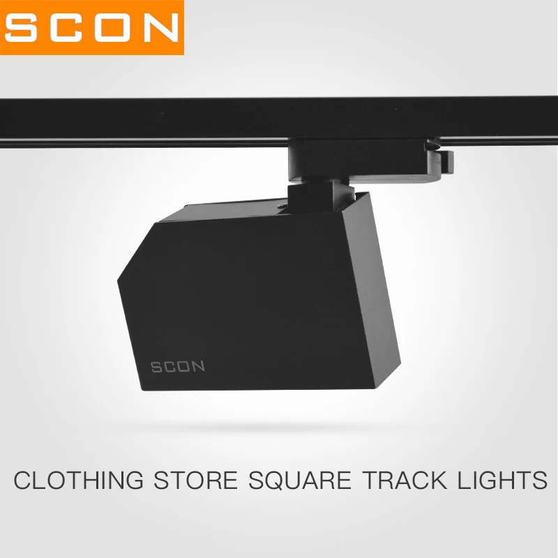 

SCON 7W LED Track lamp dimmable Ra>85 560lm OSRAM LED Rail lamp COB Spotlight modern themed restaurant bar light